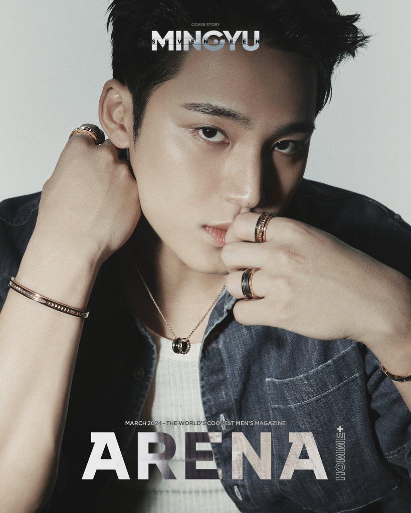 Seventeen Mingyu Arena Homme Magazine 2024 March Issue - Oppa Store