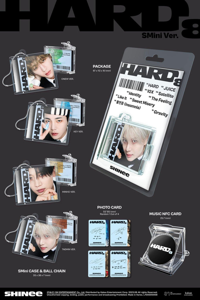Shinee - Hard 8Th Full Album - Oppastore