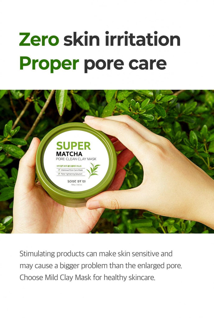 [SOME BY MI] Super Matcha Pore Clean Clay Mask 100g - Oppa Store