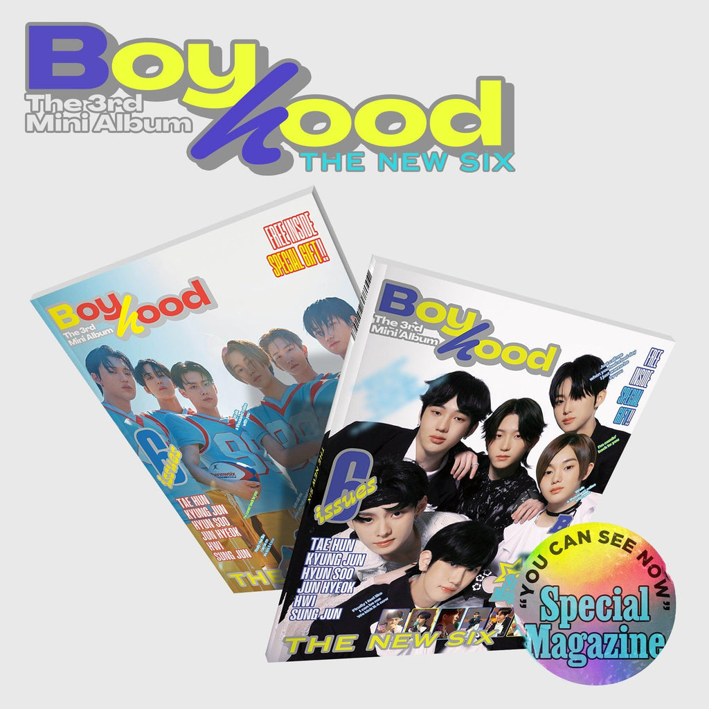 The New Six (Tnx) - Boyhood 3Rd Mini Album - Oppastore